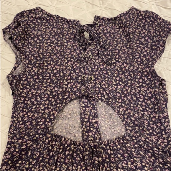 🎃 FINAL PRICE! Adorable Floral Dress - cute back! - Picture 6 of 7